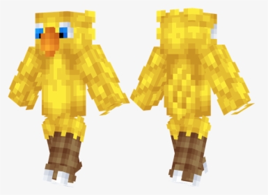 Chocobo Minecraft Skin, HD Png Download, Transparent PNG