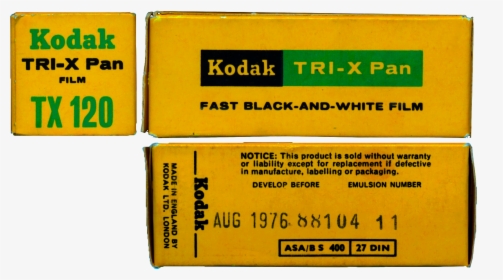 Kodak Tx 120 Ex 1975 - Kodak, HD Png Download, Transparent PNG