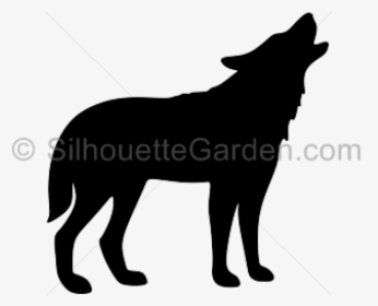 Silhouette Clipart Wolf - Wolf Cut Outs, HD Png Download, Transparent PNG