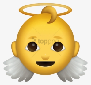 Free Png Angel Emoji Png Images Transparent - Angel Emoji Png, Png Download, Transparent PNG