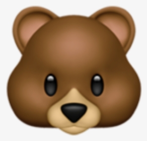 #emoji #emojis #iphone #iphoneemoji #emojisticker - Bear Emoji, HD Png Download, Transparent PNG
