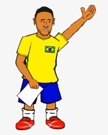 Neymar 442oons Png , Png Download - 442oons Neymar Brazil, Transparent Png, Transparent PNG