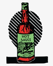 Transparent Sauce Clipart - Hot Sauce Clipart, HD Png Download, Transparent PNG
