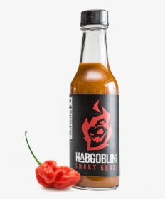 “smoky Ghost” Hot Sauce Habgoblin Hotsauce - Glass Bottle, HD Png Download, Transparent PNG