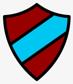 Emblem Icon Dark Red-light Blue - Dark Blue Shield Transparent, HD Png Download, Transparent PNG