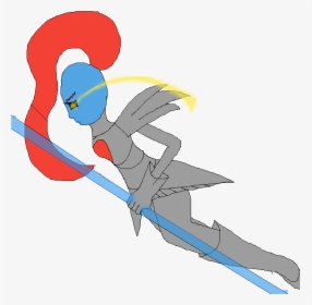 Transparent Undyne Png - Cartoon, Png Download, Transparent PNG