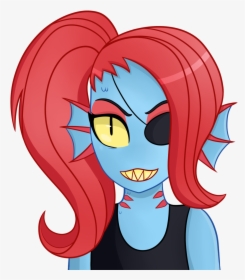 Undyne By Emera33-d9gxh02 - Undyne Undertale, HD Png Download, Transparent PNG