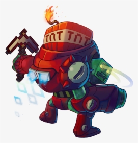 Awesomenauts Creeper Clunk, HD Png Download, Transparent PNG