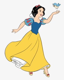 Top Images For Barbara Palvin White Dress On Picsunday - Snow White Disney Princess Clip Art, HD Png Download, Transparent PNG