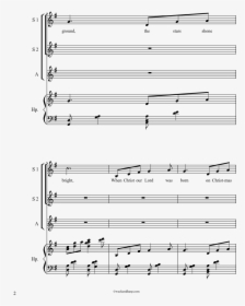 Transparent Snow On The Ground Png - Sheet Music, Png Download, Transparent PNG