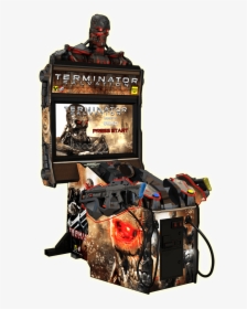 Terminator Salvation Cabinet - Terminator Salvation Arcade Cabinet, HD Png Download, Transparent PNG