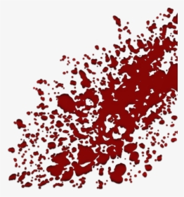 Damn, That Texas Horned Lizard Really Can Spray It - Transparent Anime Blood Splatter, HD Png Download, Transparent PNG