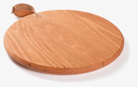 Round Cutting Board With Leather Handle   Class Lazyload, HD Png Download, Transparent PNG