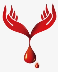 Blood Transfusion Clipart - Logo Transparent Blood Donation, HD Png Download, Transparent PNG