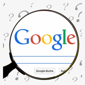 Google Search Bar And Magnifying Glass - Google, HD Png Download, Transparent PNG