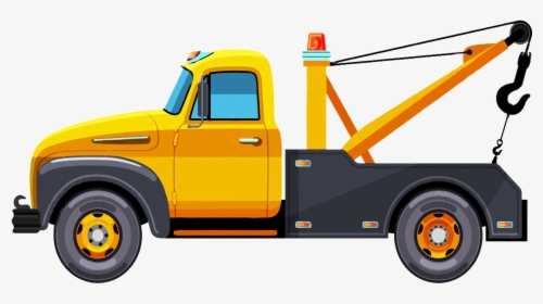 Tow Truck Png - Cartoon Tow Truck Clip Art, Transparent Png, Transparent PNG