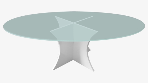 Canterbury Oval Glass Coffee Table 1 - Coffee Table, HD Png Download, Transparent PNG