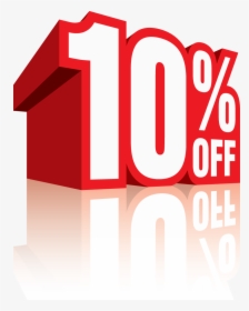Sale Sign Transparent- - 10% Off Sale, HD Png Download, Transparent PNG