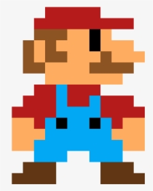 8 Bit Mario - Super Mario Bros 1 Png, Transparent Png, Transparent PNG