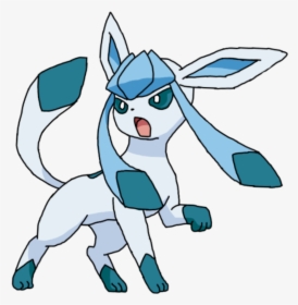#freetoedit #pokemon #eeveelutions #ice #glaceon - Pokemon Glaceon, HD Png Download, Transparent PNG