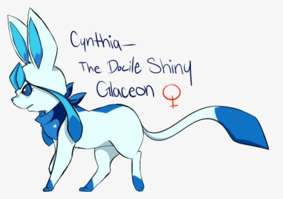 Transparent Glaceon Png - Glaceon Shiny Eevee, Png Download, Transparent PNG