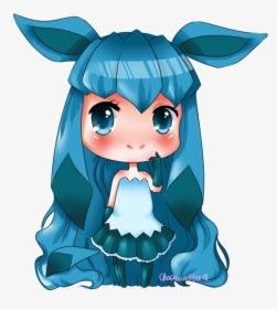 Glaceon As A Girl, HD Png Download, Transparent PNG