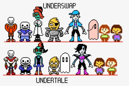 Undertale Gender Swap Au Clipart , Png Download - Undertale Gender Swap, Transparent Png, Transparent PNG