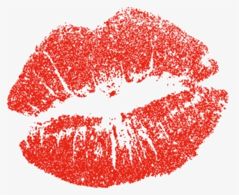 Kiss, Lipstick, Woman, Mouth, Mark, Makeup, Lips - Rose Gold Glitter Lips, HD Png Download, Transparent PNG