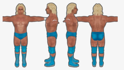 -ric Flair Young Released At The 1st Post - Barechested, HD Png Download, Transparent PNG