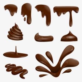 Chocolate Dripping Png - Melting Ice Cream Png, Transparent Png, Transparent PNG