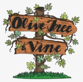 Olive Tree And Vine Logo - Olive Tree And Vine Cartersville, HD Png Download, Transparent PNG