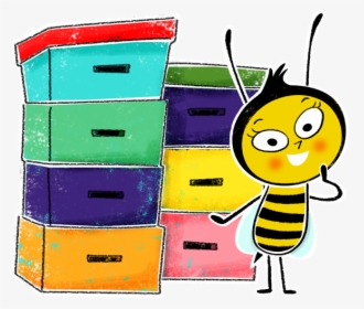 Beetrice With Beehives - Honeybee, HD Png Download, Transparent PNG