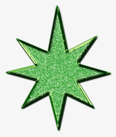 Stars Clipart Glitter For - Green Sparkle Clip Art, HD Png Download, Transparent PNG