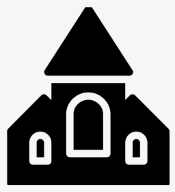 Haunted House Rubber Stamp - Dark Home Icons, HD Png Download, Transparent PNG