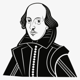 Head,art,neck - William Shakespeare Vector, HD Png Download, Transparent PNG