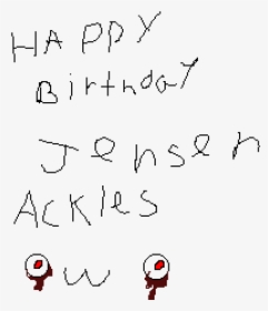 Happy Birthday Jensen Ackles, HD Png Download, Transparent PNG