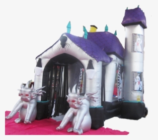 Halloween Inflatable Haunted House, HD Png Download, Transparent PNG