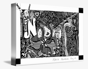 Collection Of Free Sharpie Drawing Realistic Download - Monochrome, HD Png Download, Transparent PNG