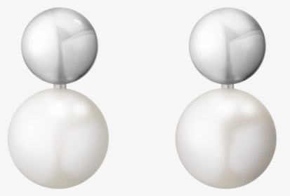 Georg Jensen Moonlight Grapes Silver And Pearl Double - Sphere, HD Png Download, Transparent PNG