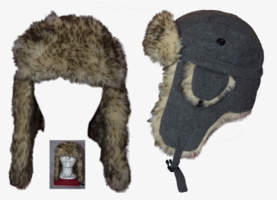 Vector Royalty Free Download Ushanka Fur Hat Png Stock - Fur Hat Png, Transparent Png, Transparent PNG