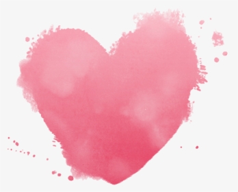 #freetoedit #overlay #watercolor #heart #love - Heart, HD Png Download, Transparent PNG