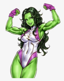 Portrait For She-hulk - Kotobukiya Bishoujo She Hulk, HD Png Download, Transparent PNG