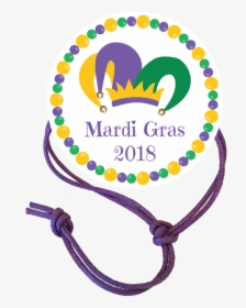 Mardi Gras Beads Border Png - Bead, Transparent Png, Transparent PNG