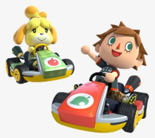 Animal Crossing Villager Mario Kart , Png Download - Isabelle Mario Kart 8 Deluxe, Transparent Png, Transparent PNG