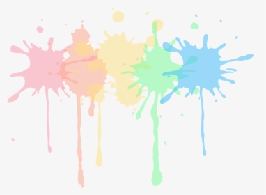 Rainbow Paint Paintslatter Dripping Splatter Freetoedit - Illustration, HD Png Download, Transparent PNG