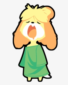 Animal Crossing Isabelle Sleepy, HD Png Download, Transparent PNG