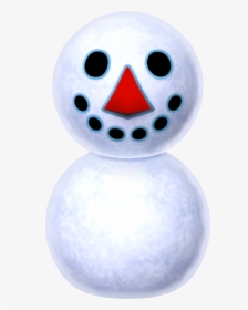 Snowman - Animal Crossing New Leaf Snowman, HD Png Download, Transparent PNG