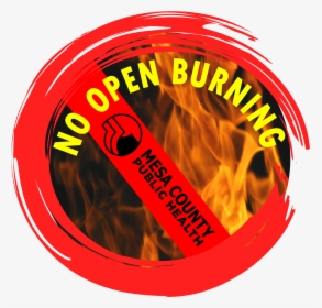 No Open Burning Sign, HD Png Download, Transparent PNG