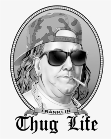 Thug Life Whatsapp Sticker, HD Png Download, Transparent PNG