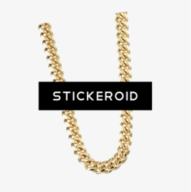 Thug Life Gold Chain Цепь - Thug Life Chain No Background, HD Png Download, Transparent PNG